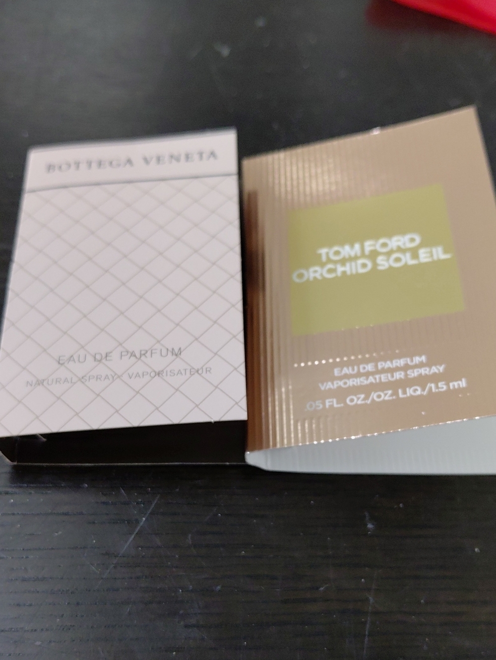 Tom Ford Orchid Soleil Sample - Gold and Olive Accents